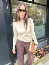 Space Light Weight Knit - Cream