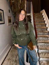 Wilton Short Trench - Green
