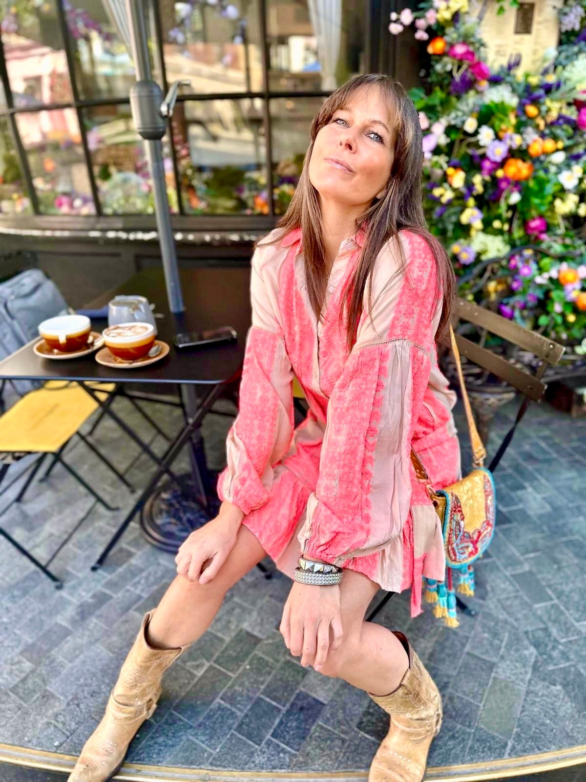 Vestido visto neón