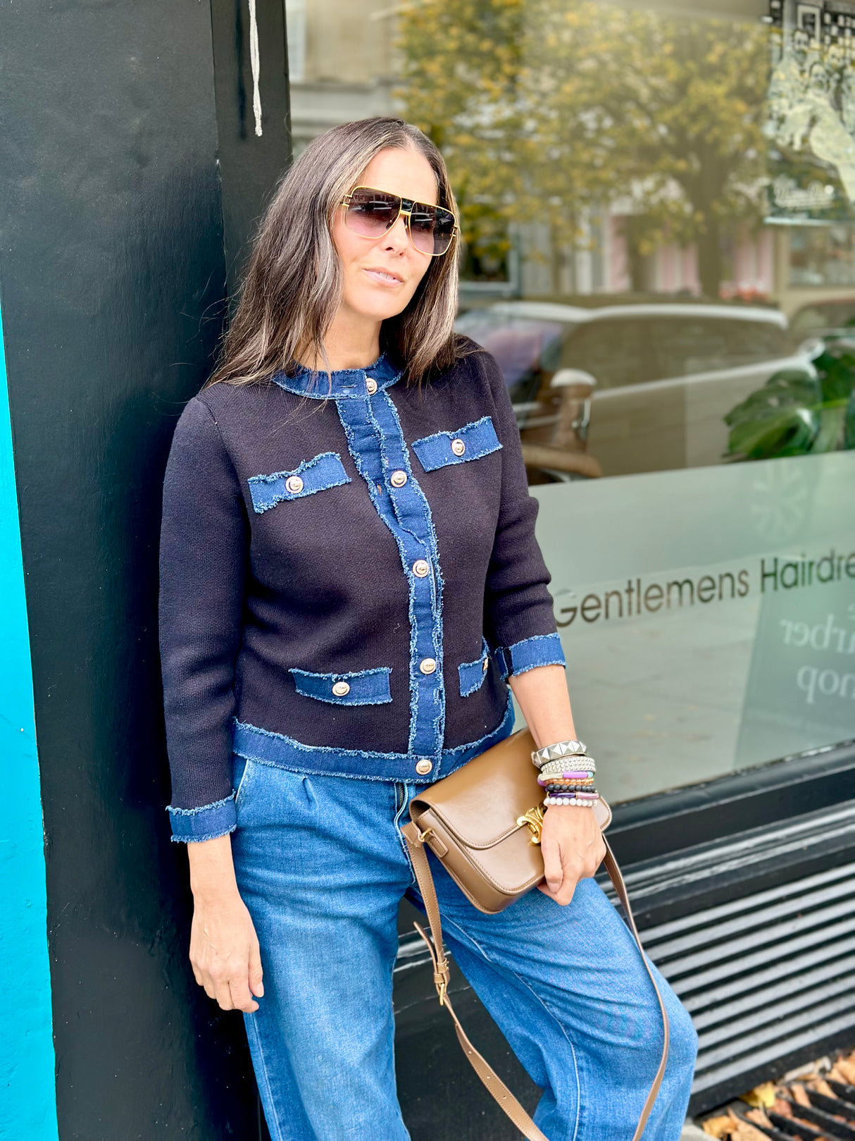 Dune Knitted Jacket - Black