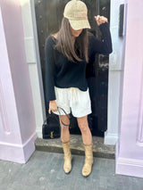 Elinor Short Ecru