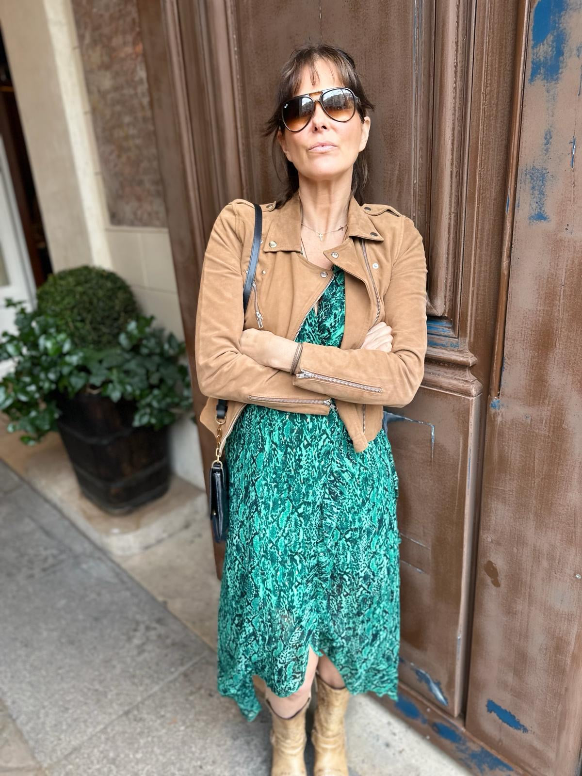 Vestido longo Hampton Wrap