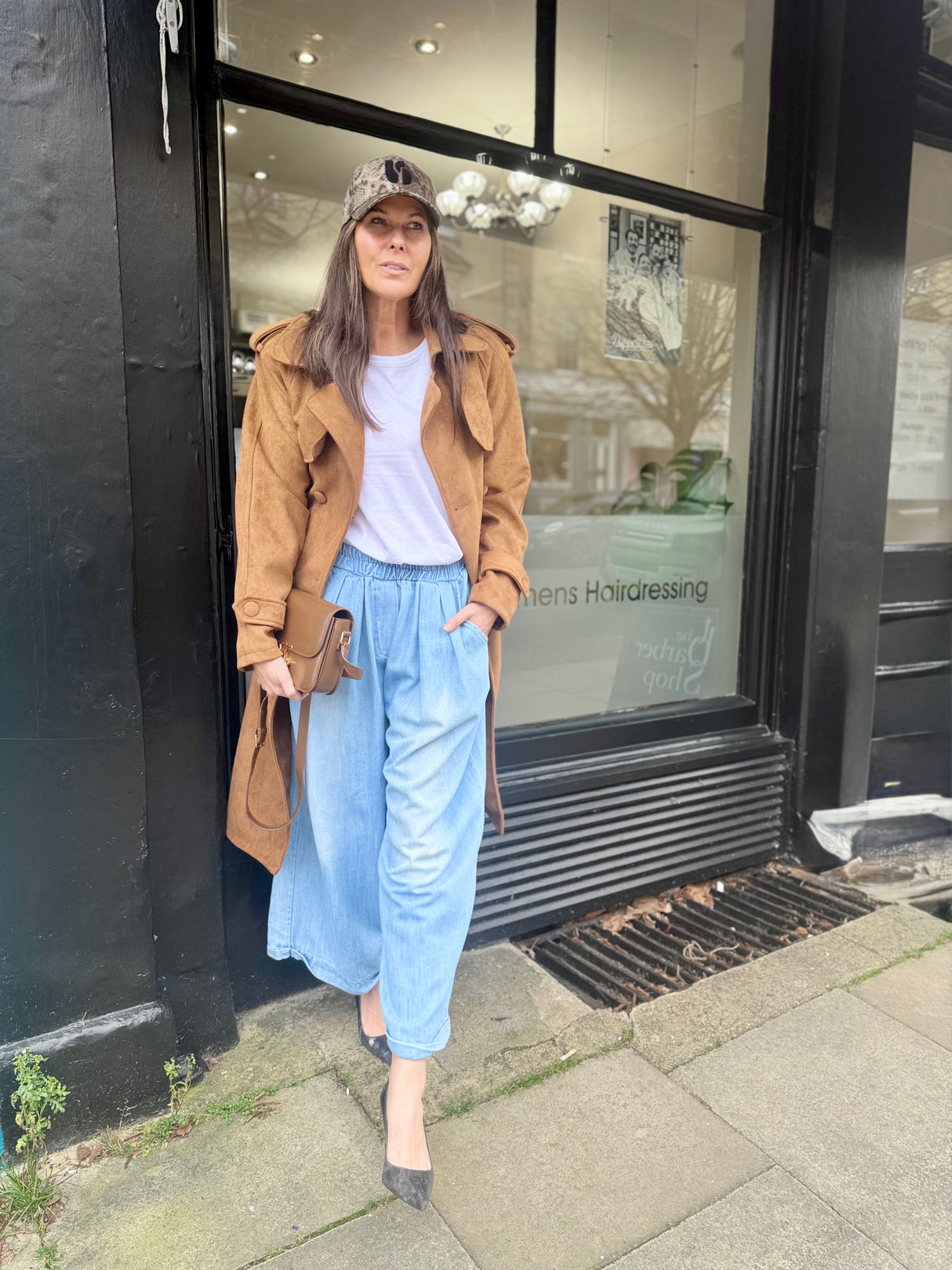 Collette Culottes - Light Wash