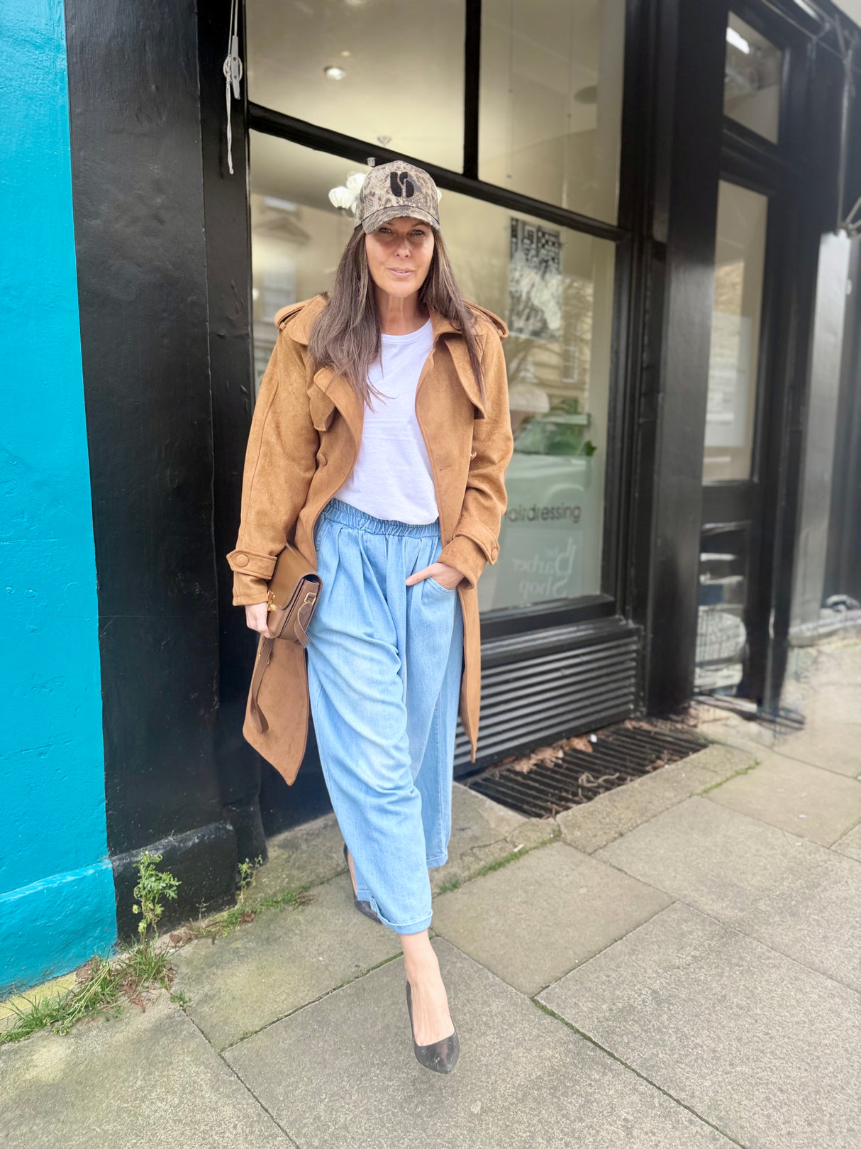Collette Culottes - Light Wash