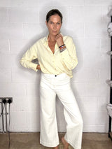 Slim Stripe Essential Shirt - Butter Yellow