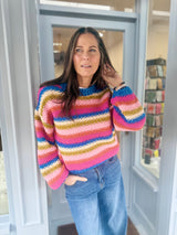 Rainbow Knit - Pink