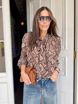 Romy Snake Print Shirt - **LIMITED EDITION**
