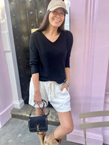 Elinor Short Ecru