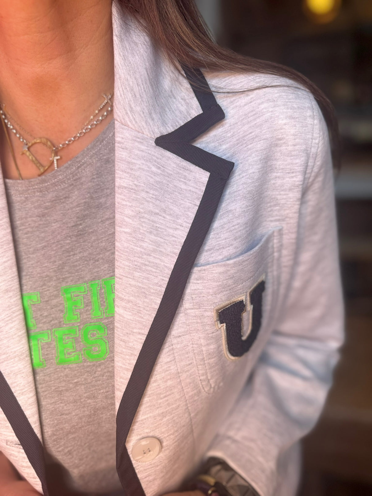 Chaqueta universitaria