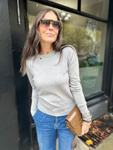 Space Light Weight Knit - Grey