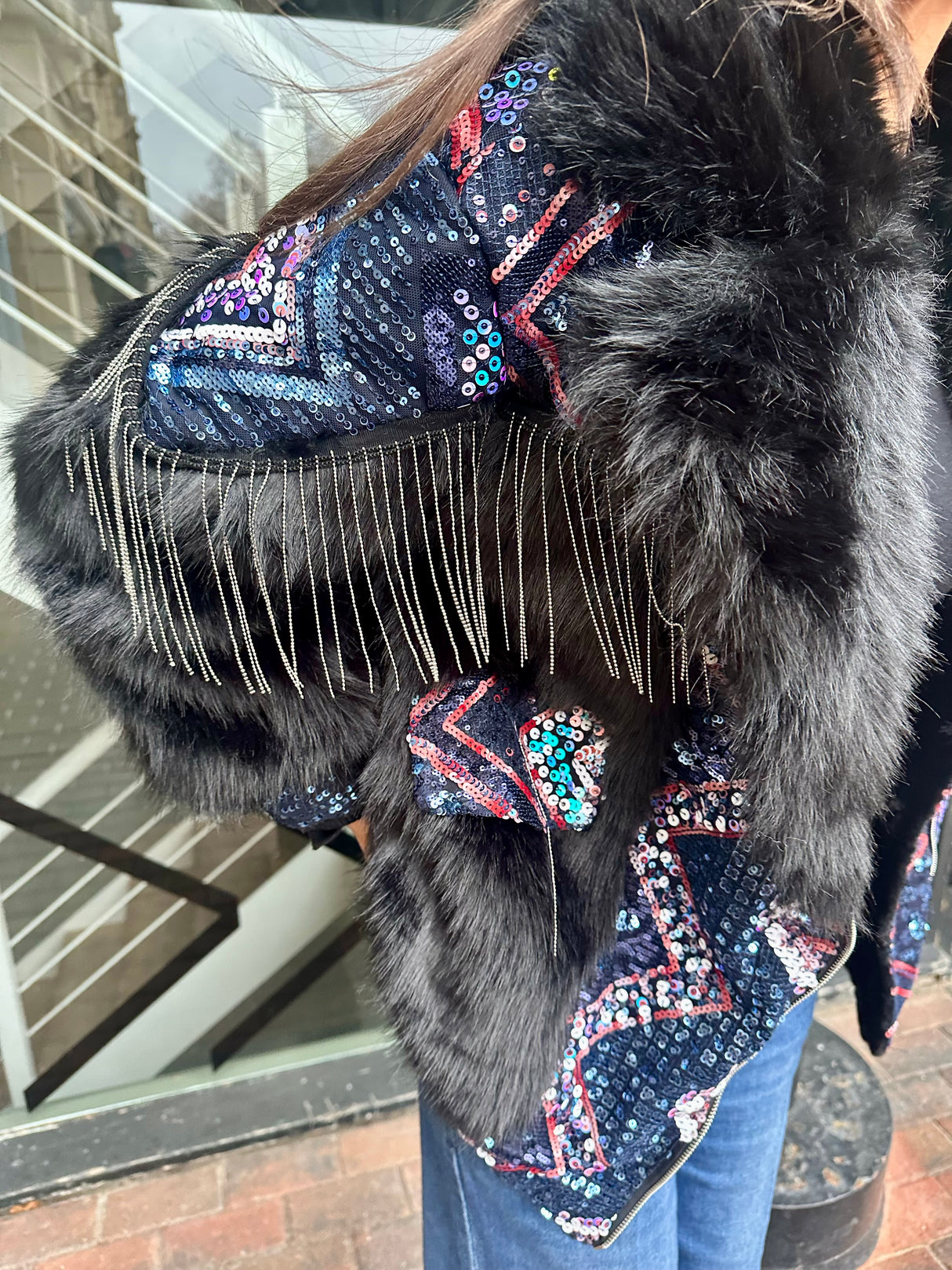 Zoella Embellished Jacket - Black