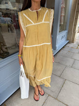 Wisteria Maxi - Mustard