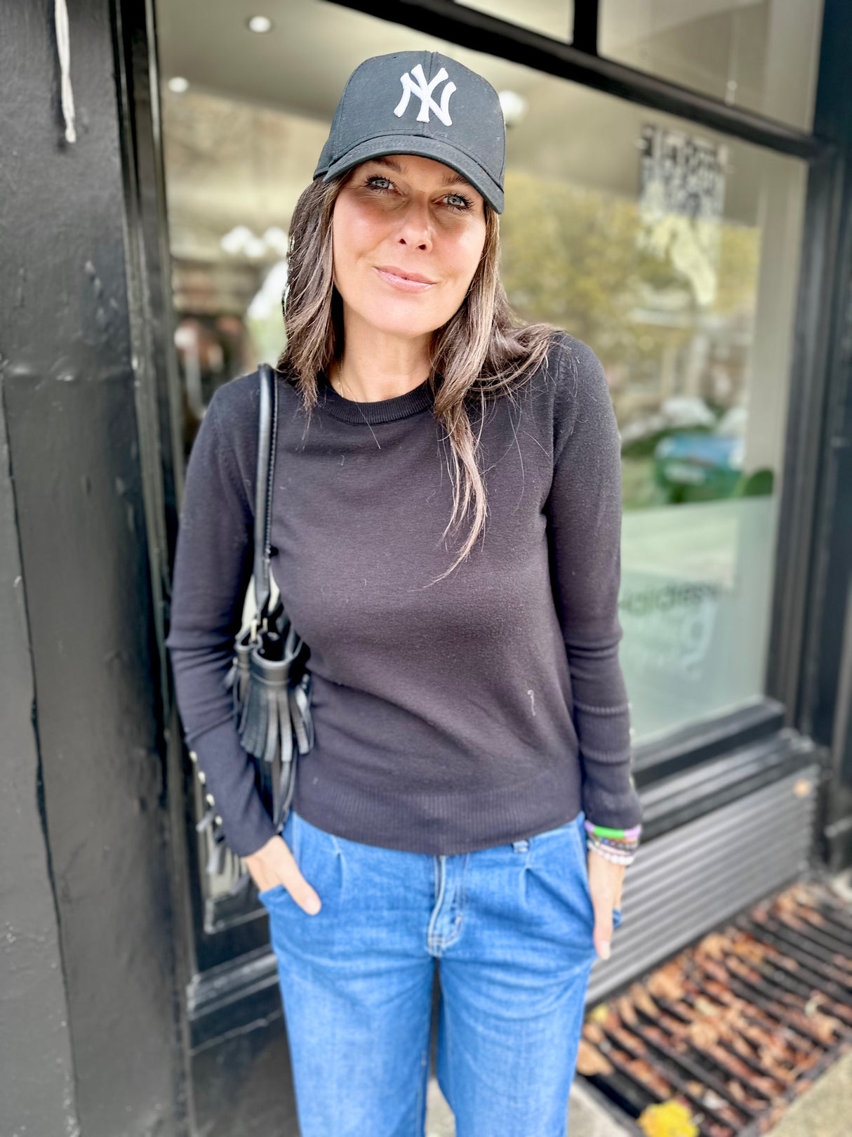 Space Light Weight Knit - Black