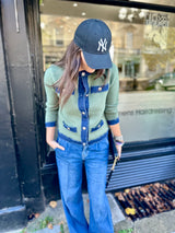 Dune Knitted Jacket - Green