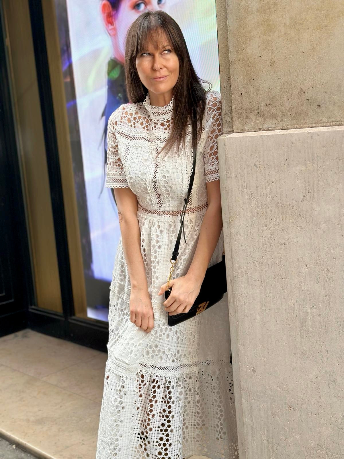 Plantilla Vestido Marfil