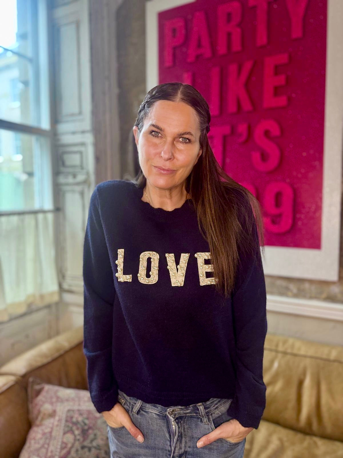 Elvine Love Knit Marino