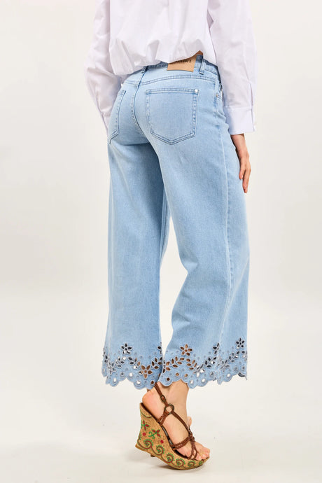 Cropped Cut Out Jean
