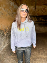 LCO Hoody Grey Neon Yellow