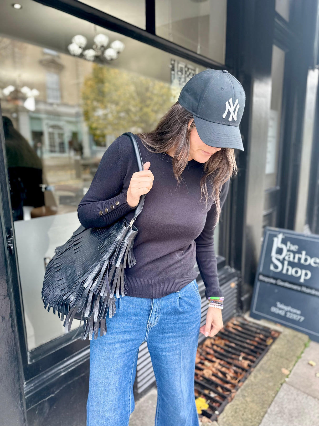 Space Light Weight Knit - Black