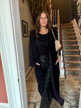 Saville Long Line Knit - Black