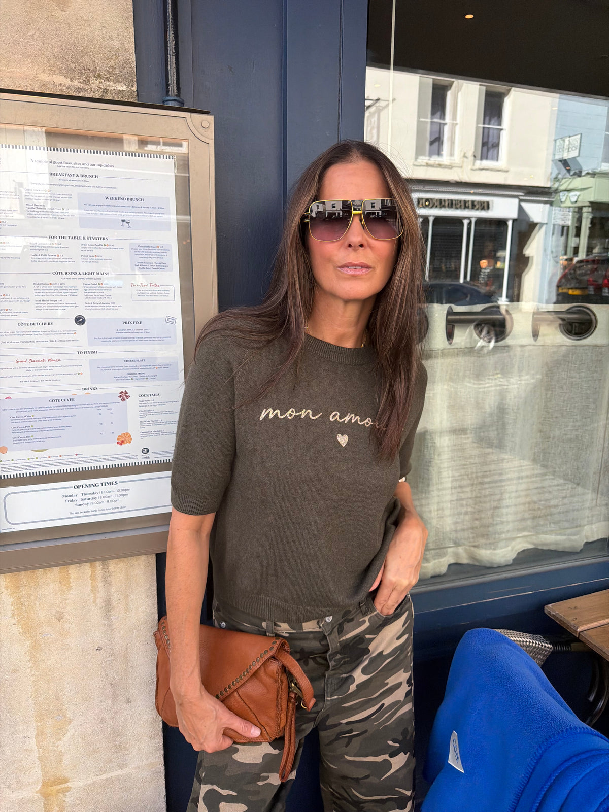 Mon Amour Knit - Khaki