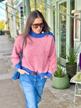 Alaia Knit with Buttons - Blue