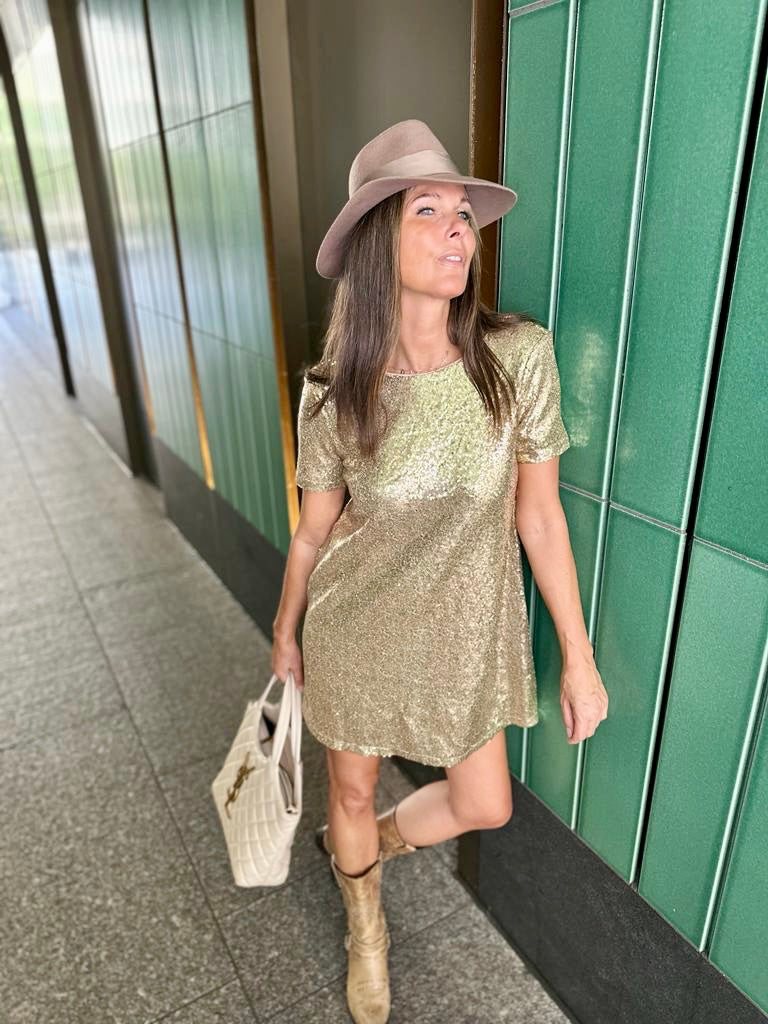 Vestido de lentejuelas Taken