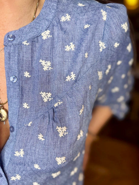 Camisa bordada Evona