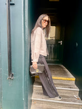 Reece Cropped Jacket - Neutral