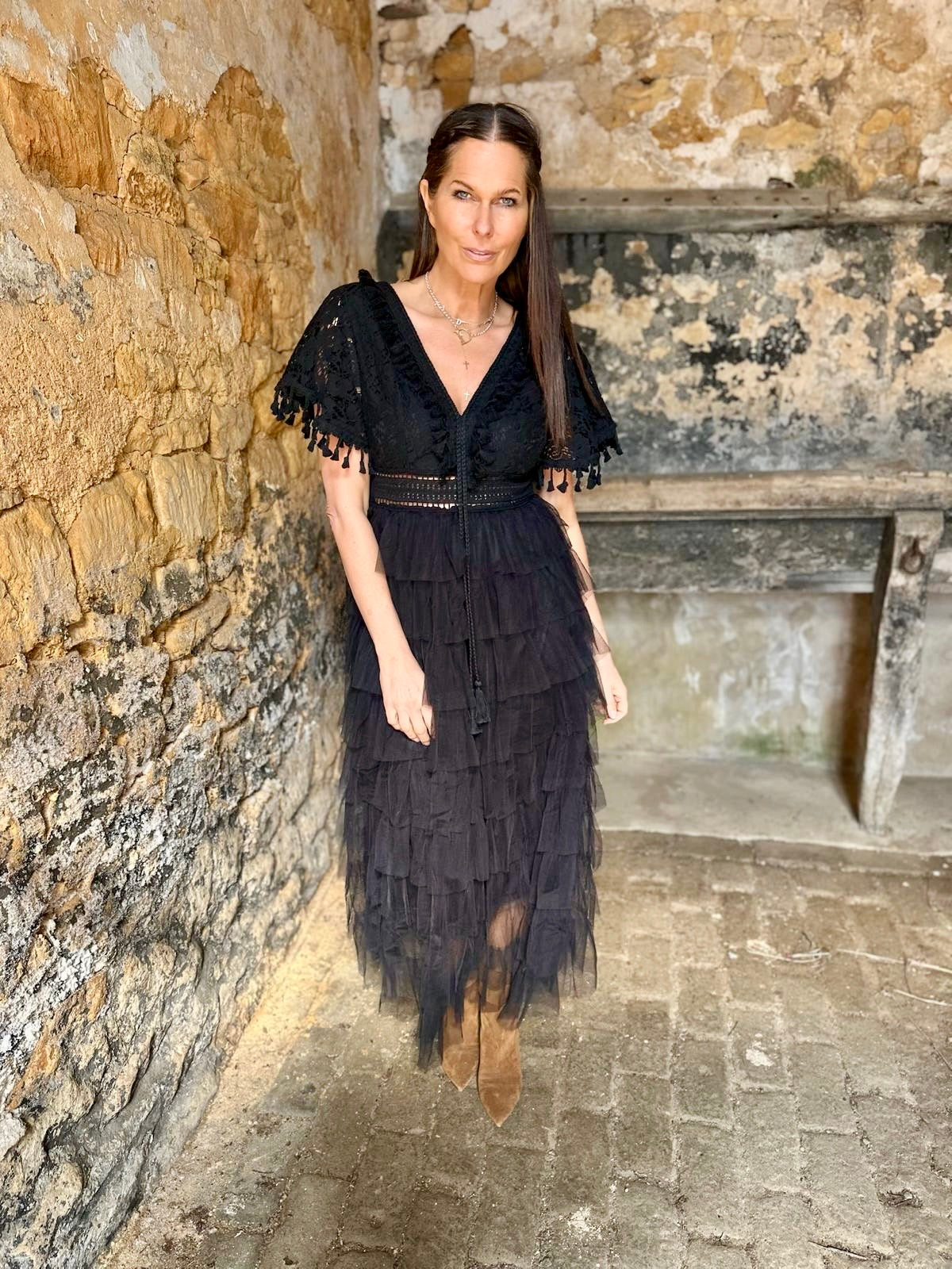 Parker Maxi Dress - Black