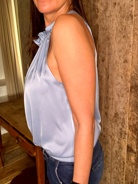 Bella B Top Light Blue