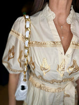 Henley Maxi Dress Vanilla