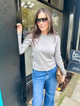 Space Light Weight Knit - Grey