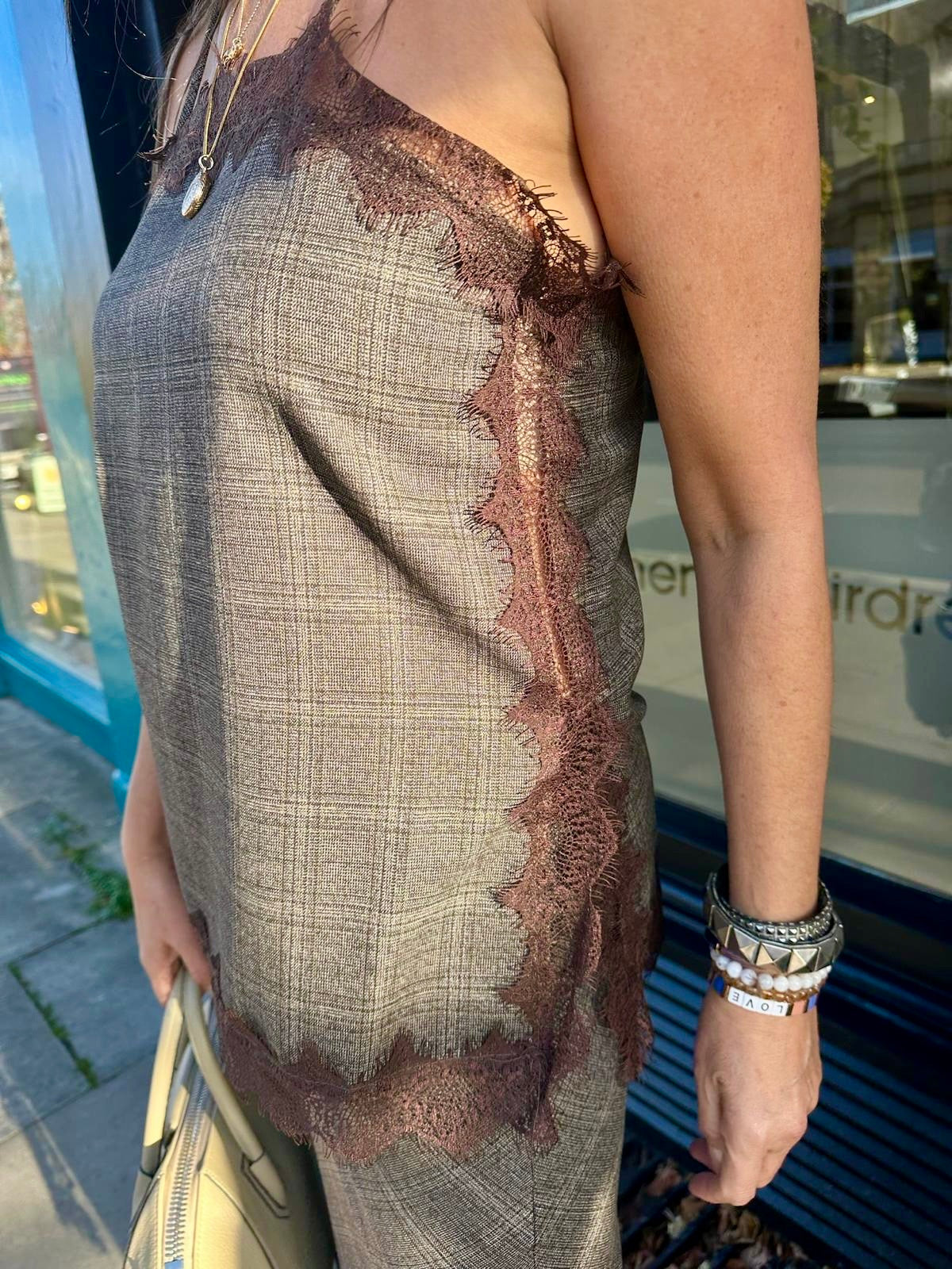 Edith Tweed Inspired Top