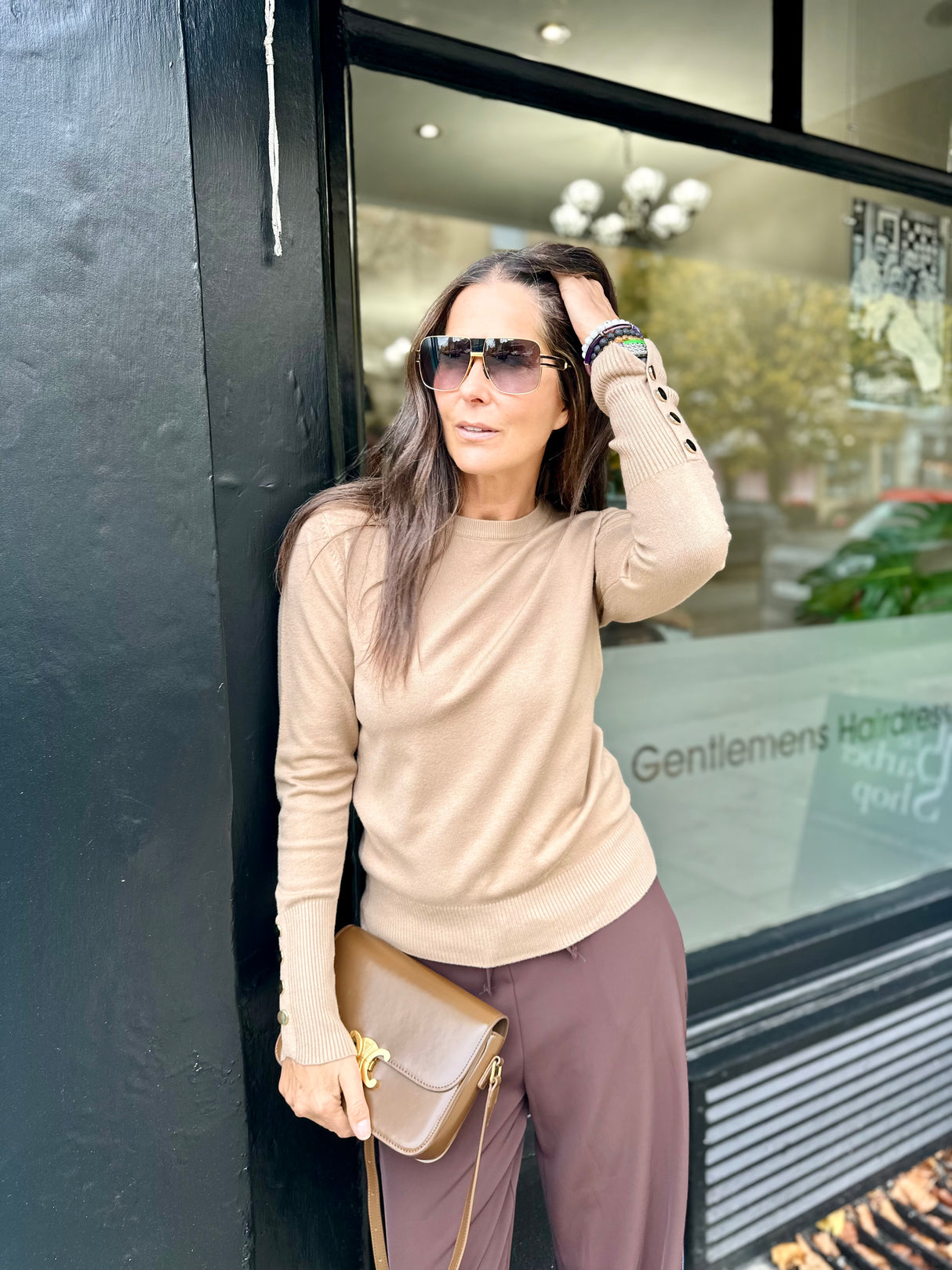 Space Light Weight Knit - Biscuit