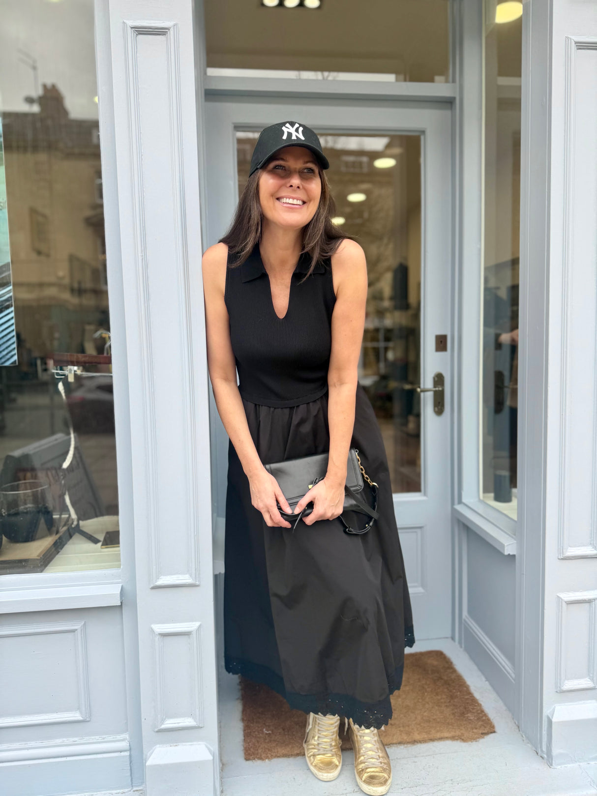 Ash Midi Dress - Black