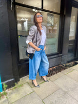 Collette Culottes - Mid Wash