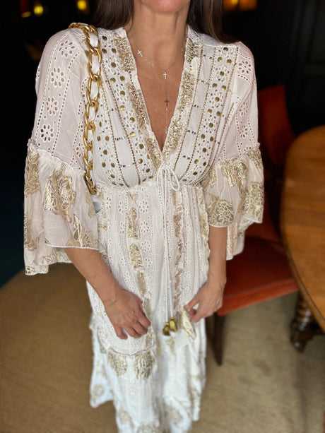 Vestido de rapsodia