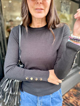 Space Light Weight Knit - Black