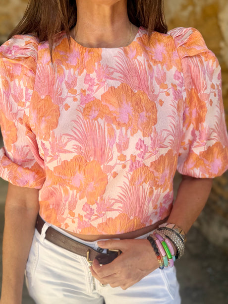 Novalie Cropped Blouse