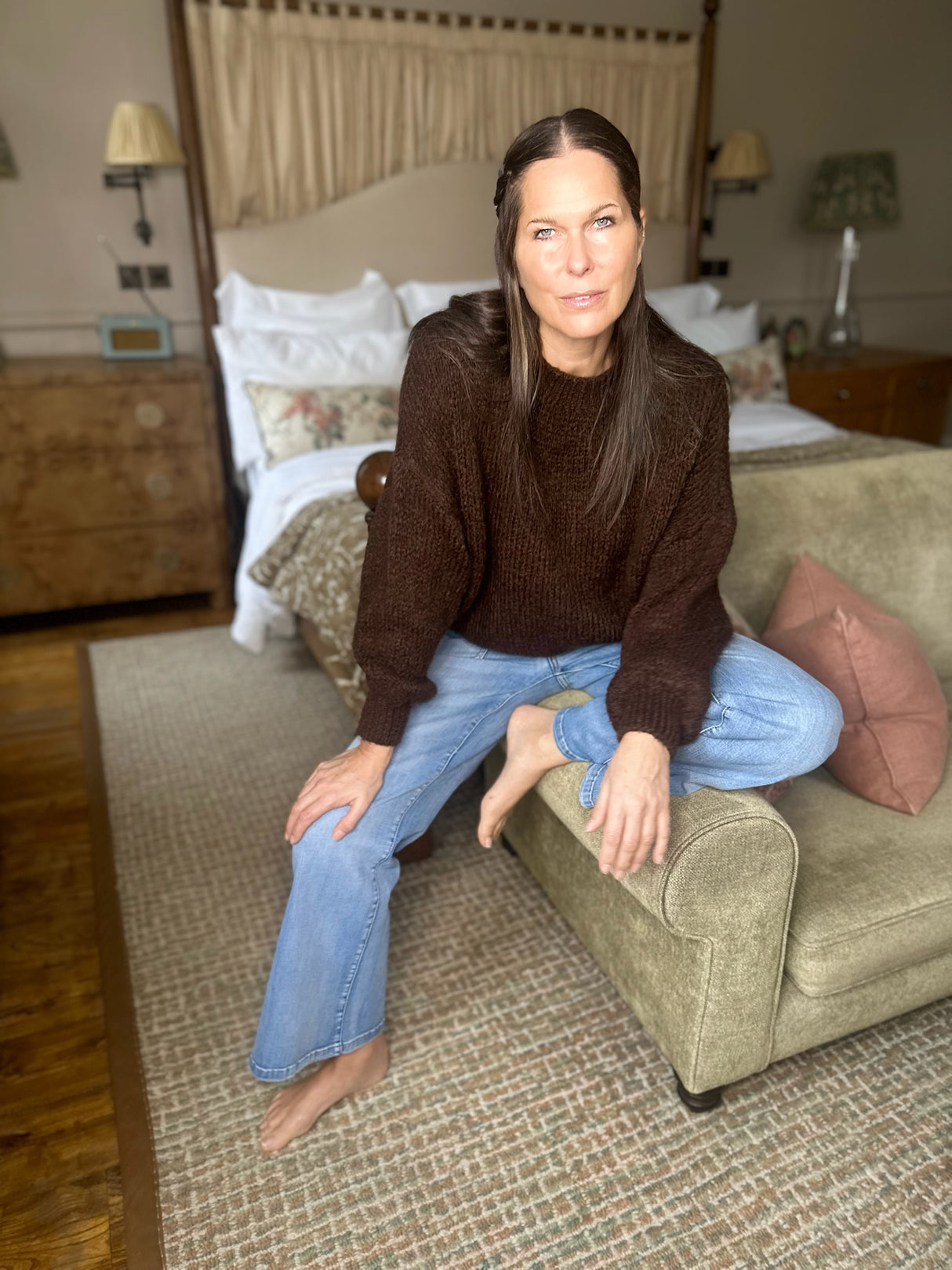 Jean Crush con lavado denim claro