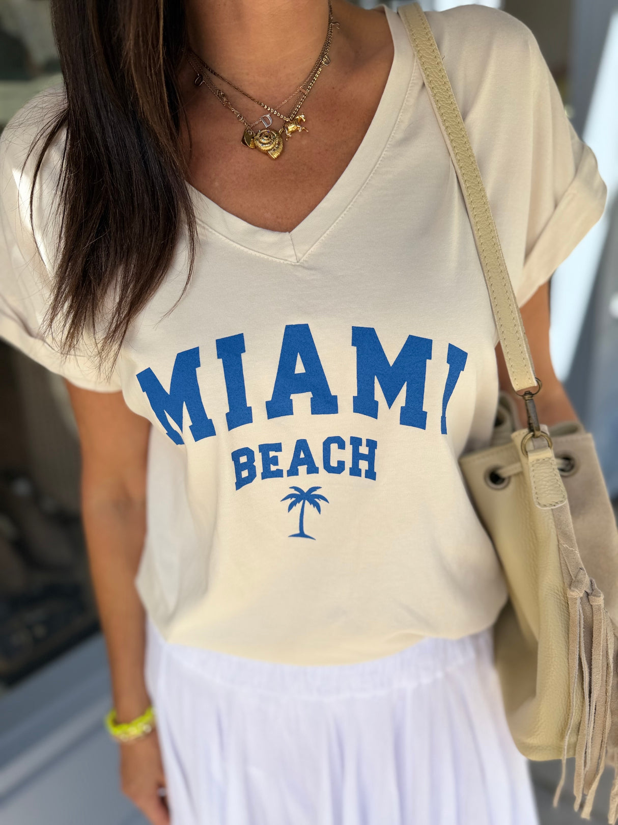 Miami Tee - White