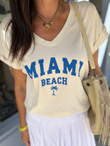 Miami Tee - White