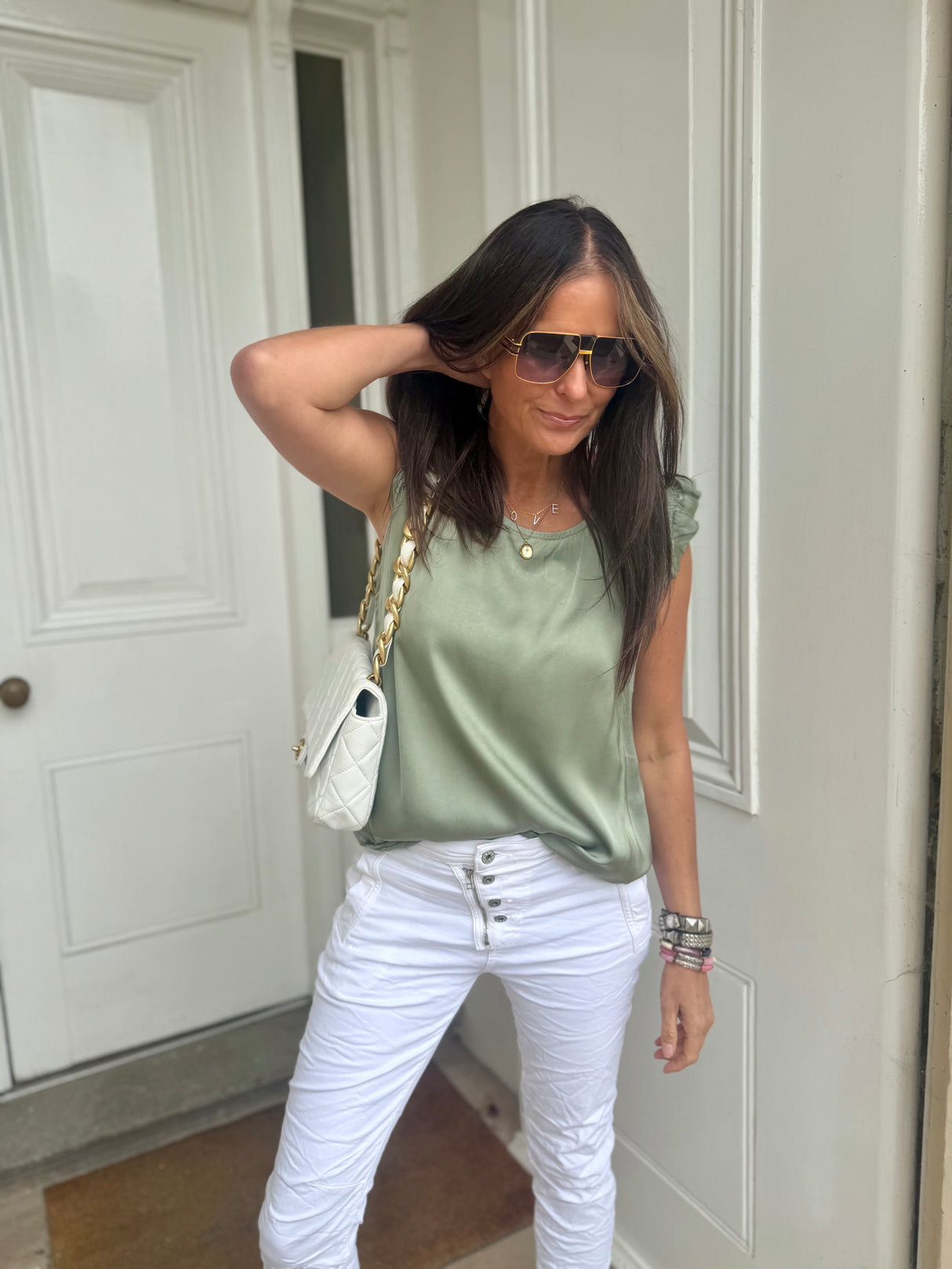 Marie Top - Khaki