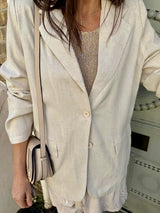 Chaqueta Vincent en color natural