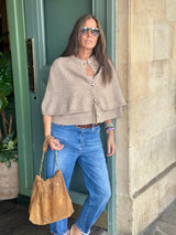 Joy Knitted Cape