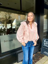 Rosa Blouse - Blush