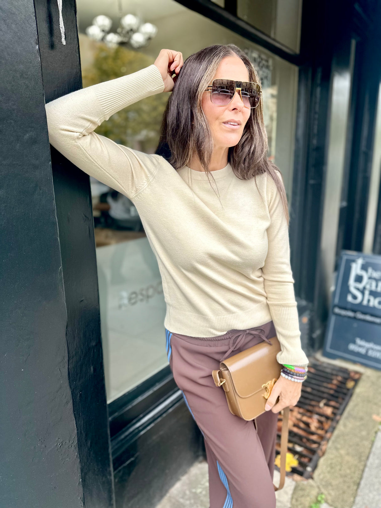 Space Light Weight Knit - Cream