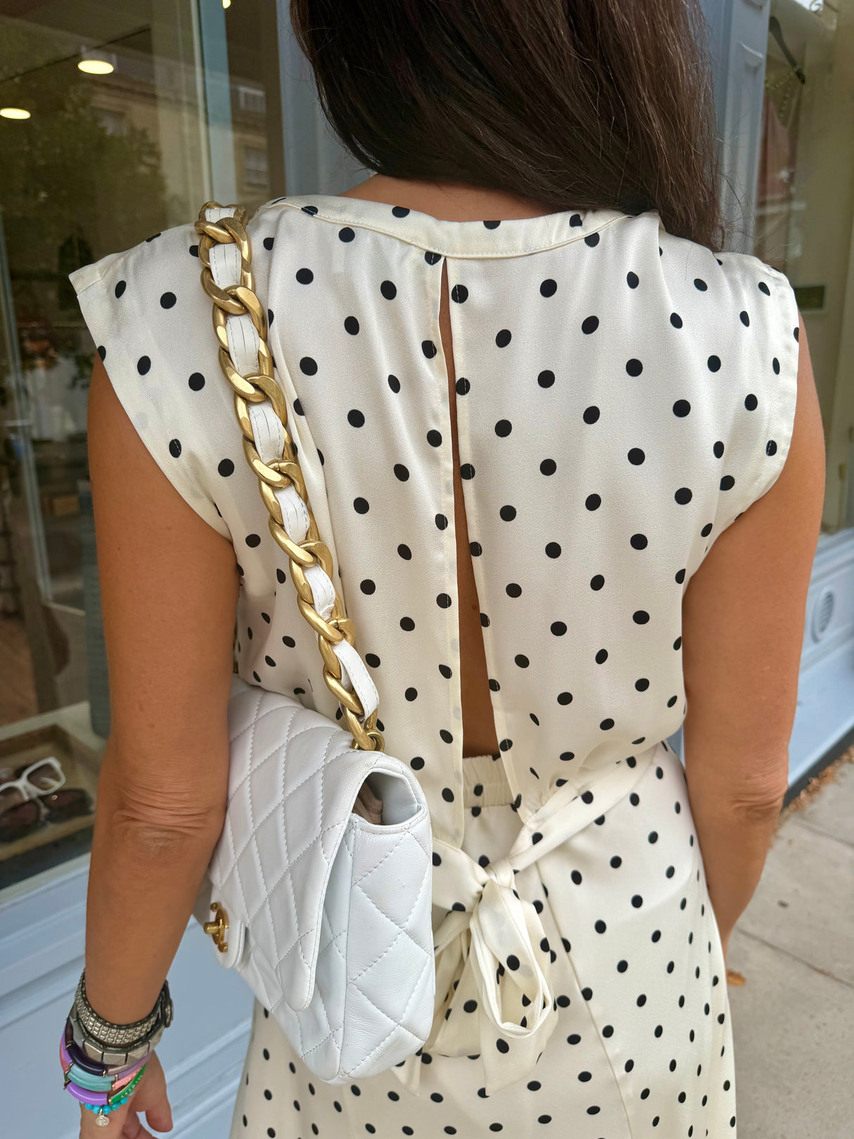 Lydia Polka Dot Blouse