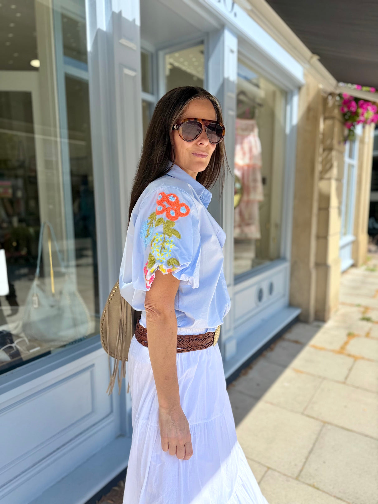 Kim Embroidered Shirt
